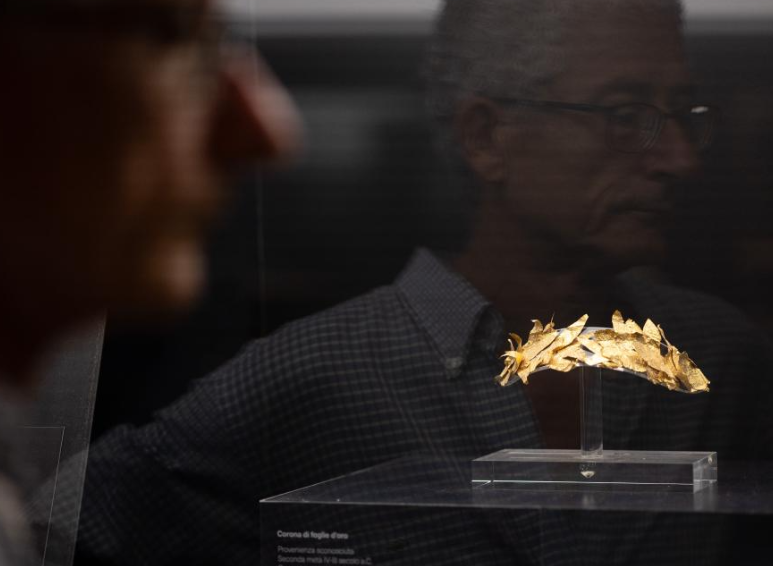 意大利罗马：被收复艺术品博物馆向公众开放